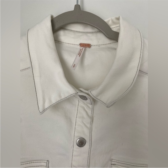 Free people denim mini dress - Picture 5 of 7